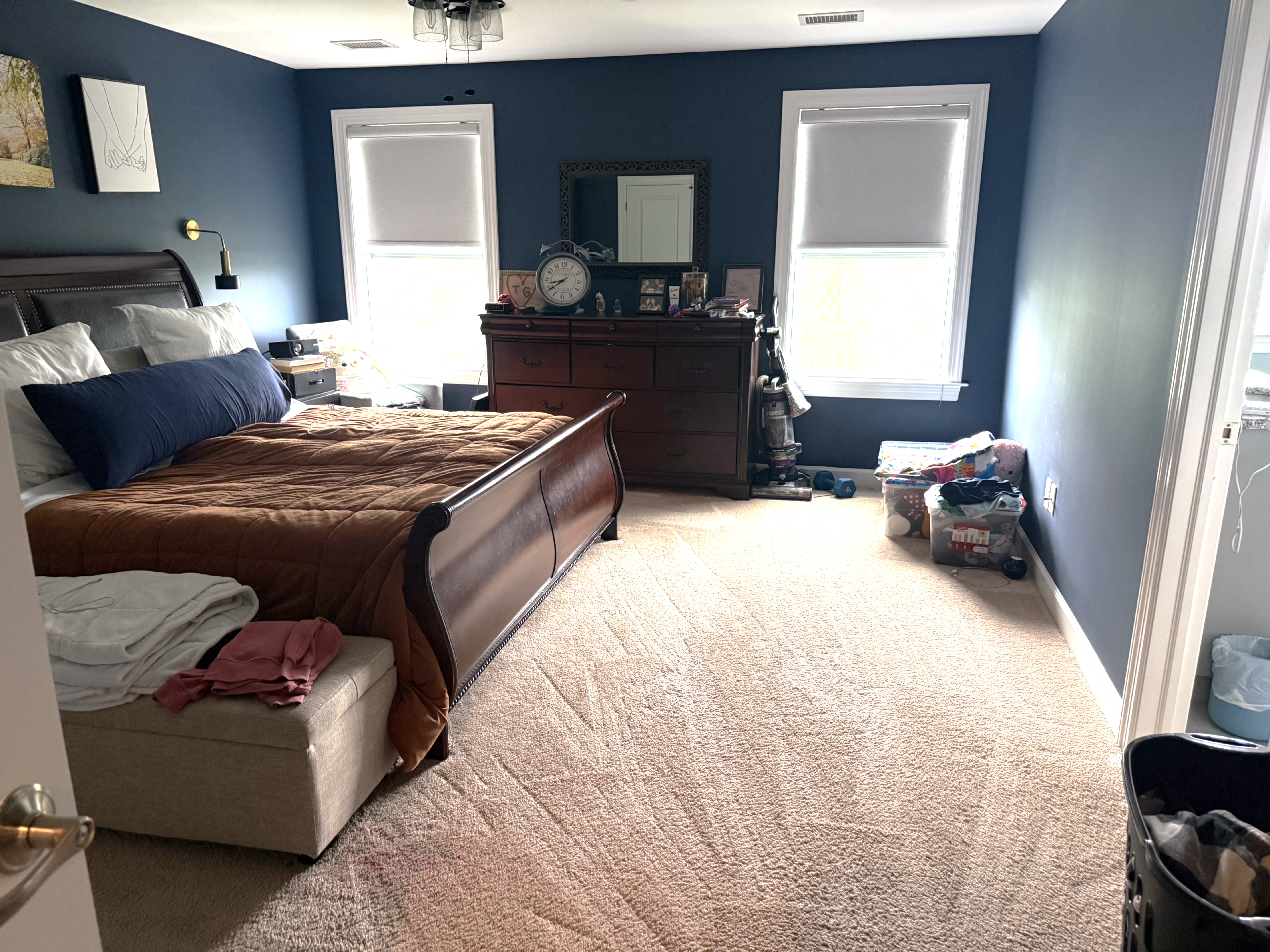 After cleaning